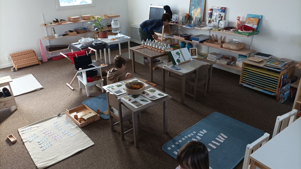 Atelier fabrication de matériel Montessori