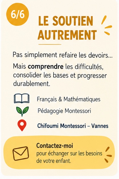 Soutien scolaire Maths / Français 6-11ans – Image 9