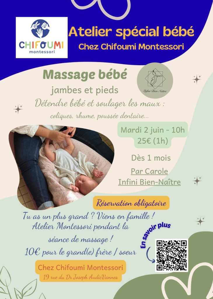 Atelier parents/enfant : massage bébé