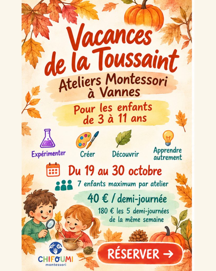 Activités enfants lors des vacances de la Toussaint 2026